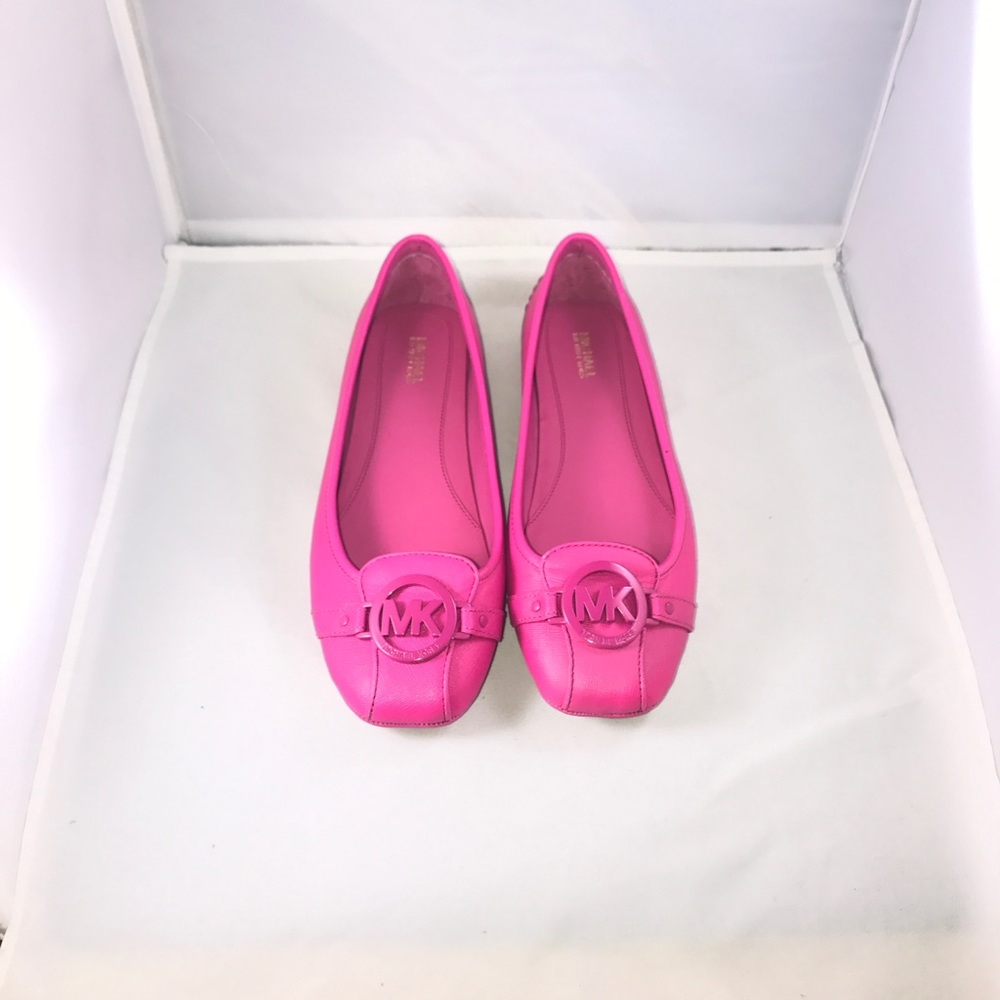 Michael Kors Fulton Moccasin Leather Flats